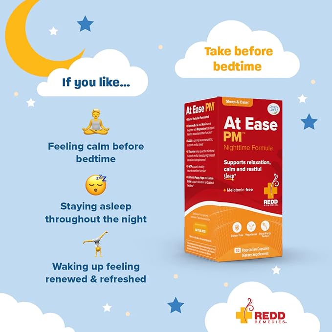 Redd Remedies at Ease 80 Capsules and at Ease PM 30 Capsules