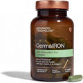 DermaIRON Iron Supplement for Women &amp Men – Gentle Iron for Low Ferritin &amp Anemia Support Hair Thinning &amp Hair Loss Support with Collagen &amp Vitamin C