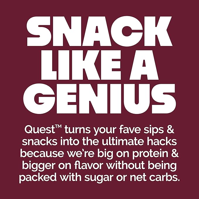 Quest Nutrition Stacks Protein Bars Salted Caramel Flavor 20g Protein 2g Net Carbs 1g Sugar High Fiber Low Sugar Gluten Free 12 Count
