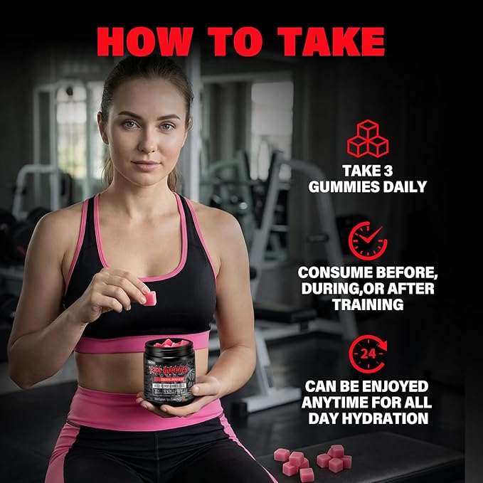 EAA Gummies - 2:1:1 BCAA Formula (8300mg) - Essential Amino Acids for Muscle Recovery &amp Endurance - Non-GMO Gluten Free Sugar Free Vegetarian Strawberry Flavor - 90 Count