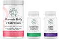 Women's Daily 7 Essentials Adaptogen Complex &amp Sleep Well Bundle