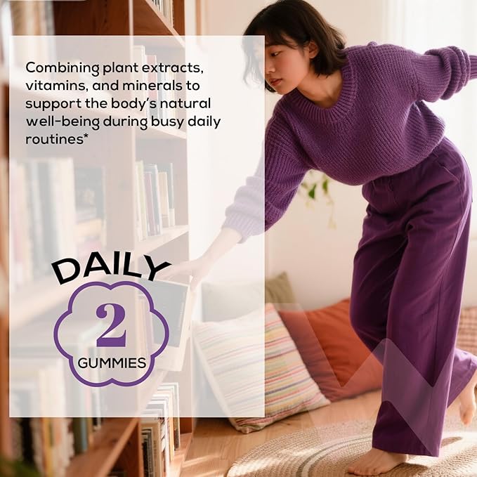 Wondermoon Cortisol Gummies for Women – Ashwagandha Rhodiola L-Theanine B6 &amp Magnesium – Stress Balance &amp Relaxation Blueberry Flavor – 60 Gummies