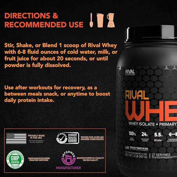 Rival Whey Fruity Cereal 2lb