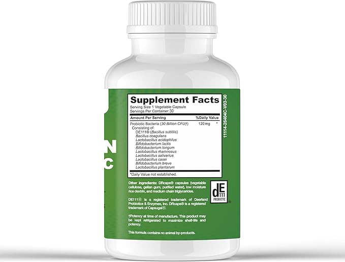 30 Billion Probiotics – 10 Strains | Vegan Non-GMO | Healthy Gut - Supports Digestive – Occasional Constipation Diarrhea Gas &amp Bloating. for Women &amp Men | 30 Count