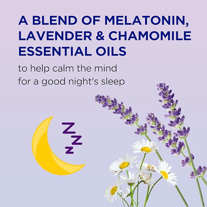 Dr Teal's Sleep Spray with Melatonin &amp Essential Oil Blend (Pack of 3) &amp Epsom Salt Soaking Solution Soothe &amp Sleep Lavender 3lbs