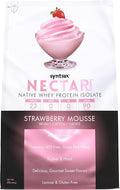Syntrax Nutrition Nectar Sweets Whey Protein Isolate Strawberry Mousse 2 lbs.