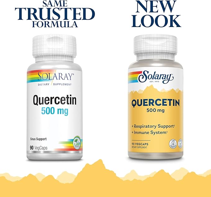 SOLARAY Quercetin 500 mg 90 VegCaps