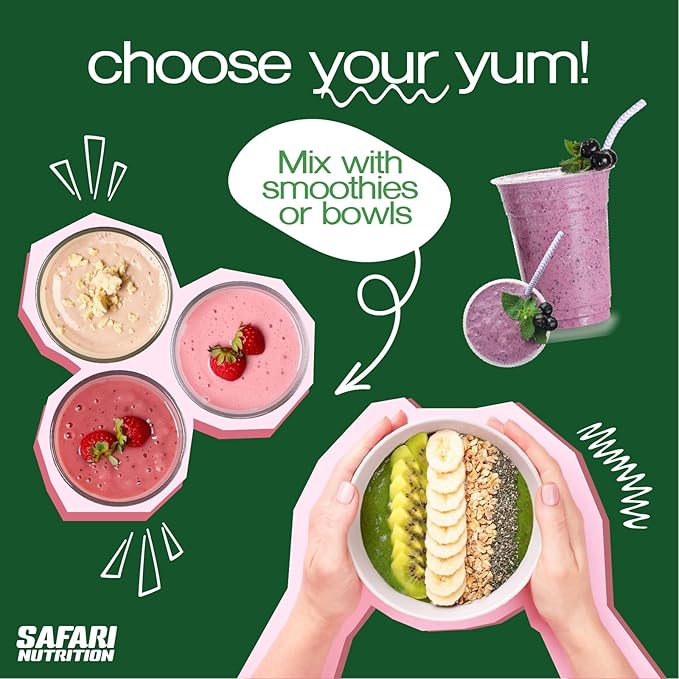 Safari Nu 100% Isolate Premium Protein Powder Vanilla - 2 LB Tub 26G of Protein - Isolate Whey Protein Blend - 12g BCAAs Per 2 Scoops (2 Pounds Isolate Vanilla)