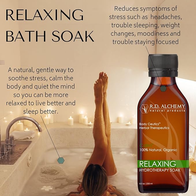 RD Alchemy - 100% Natural &amp Organic Relaxing Hydrotherapy Bath Soak