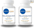 60mg Extra Strength Melatonin MAX - High Dosage Melatonin Vegan Non-GMO Gluten-Free (120 Capsules 2-Pack)