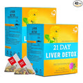 Aromlife Milk Thistle Liver Tea 42 Teabags Dandelion Wolfberry Chrysanthemum Tea Caffeine-Free Natural Liver Teas with Milk Thistle &amp Dandelion Root