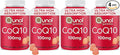 Qunol CoQ10 Gummies CoQ10 100mg Delicious Gummy Supplements Helps Support Heart Health Vegan Gluten Free Ultra High Absorption 2 Month Supply (60 Count Pack of 4)