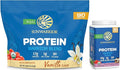 Sunwarrior Berry &amp Vanilla Organic Plant Based Protein Powder Set | Bundle &amp Save | Vegan Organic Protein Powder | Non-GMO Soy Dairy Filler &amp Gluten Free (90 Servings Vanilla 30 Servings
