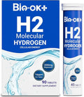 Hydrogen Water Tablets with 200MG Magnesium 16 PPM H2 Hydrogen Tablets for Drinking Water Rich in Antioxidants Supports Cellular Health Recovery Immune &amp Brain Cognitive Function (90 Servings
