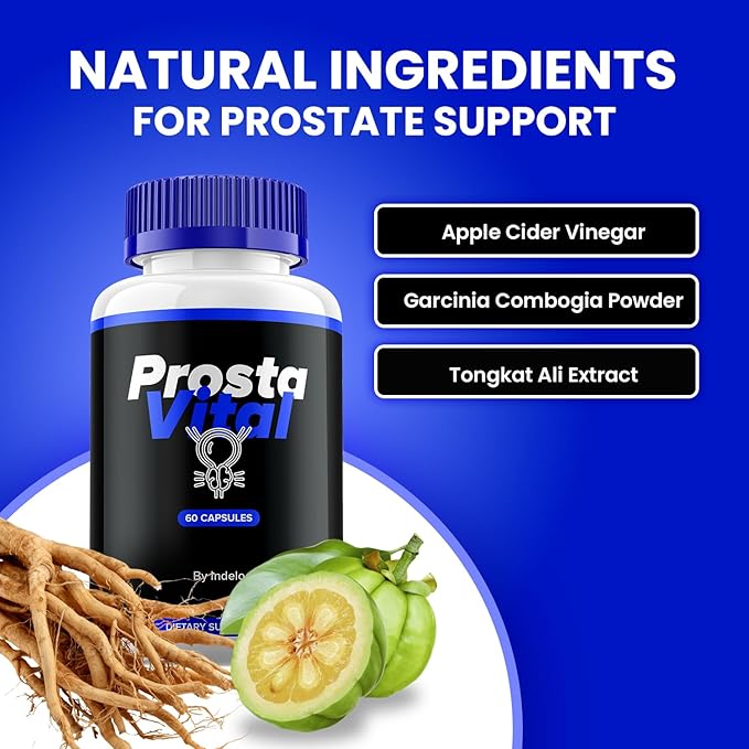 (3 Pack) ProstaVital Capsules – Advanced Formula Supplements for Overall Wellness Support (180 Capsules)