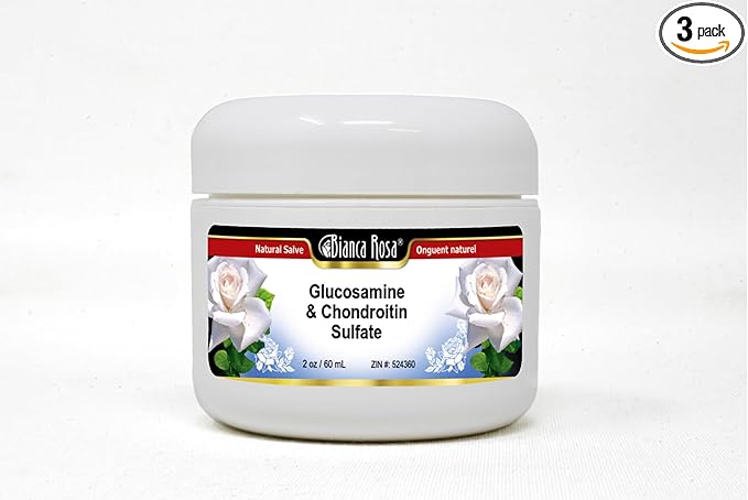 Bianca Rosa Glucosamine &amp Chondroitin Sulfate Salve (2 oz ZIN: 524360) - 3 Pack