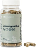 Ashwagandha Capsules with Black Pepper for Optimal Absorption – Clean Natural Vegan Non‑GMO – Stress Sleep Mood &amp Energy Support – Women’s Hormonal Balance – 60 Pills – Made in USA