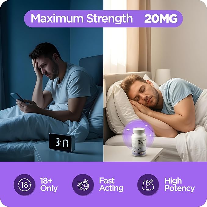 Balancebreens Melatonin + Probiotics Sleep &amp Gut Support Bundle