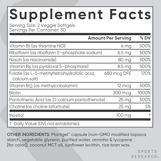 Sports Research® Multivitamin Pack - Vegan Vitamin D 5000iu &amp Mk7 Vitamin K 100mcg Omega-3 Fish Oil 1250mg and Vitamin B-Complex with Methylated B12 &amp Folate