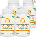 1000mg Liposomal CoQ10 Ubiquinol 240 Vegan Softgels High Absorption Ubiquinol CoQ10 Supplement Active Antioxidant Form of Coenzyme Q10 for Heart Function &amp Energy Production