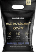 Anabolic Warfare Meal Replacement Protein Whole Food Meal Replacement Protein Shake Blueberry Crumb Cake 25 Servings