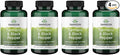 Swanson Premium Turmeric &amp Black Pepper Antioxidant Supplement for Active Adults Seeking Joint Digestion and Circulation Support - Non-GMO Organic (90 Vegan Capsules 4 Pack)