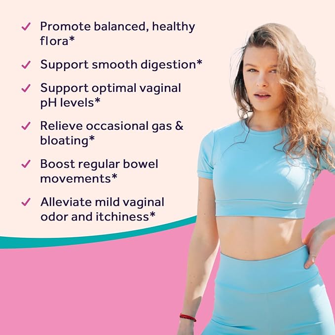 Doctor's Recipes Organic Prebiotics and Probiotics for Women Digestive Health Magnesium Glycinate Supplement