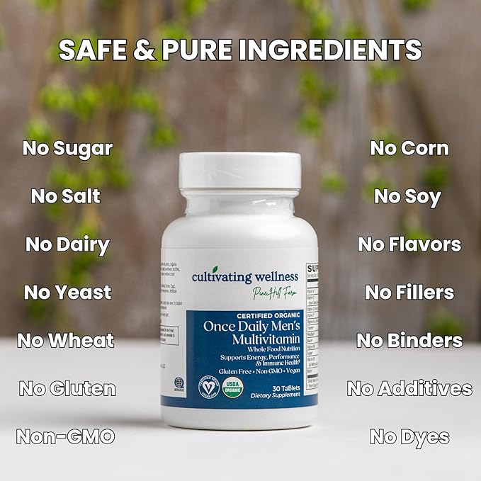 Organic Once Daily Men's Multivitamin