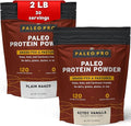 Paleo Pro 26G Beef Protein Powder - Pack of 2-30 Days Supply - Grass Fed Protein Powder Isolate - Pure Animal Based Pastured | Dairy &amp Gluten Free Natural &amp Clean Proteins for Paleo &amp Ket