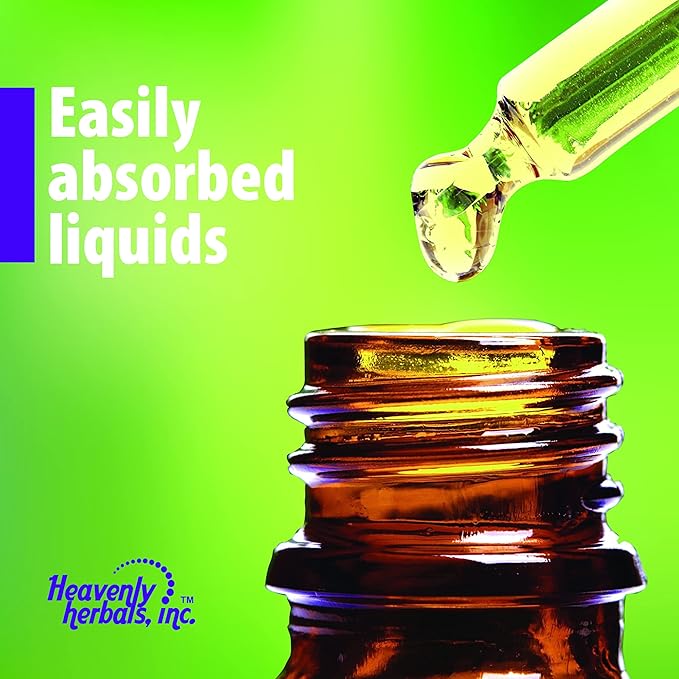 Heavenly Herbals Inc. Passiflora Drops - Homeopathic Medicine | Passiflora Incarnata – Occasional Sleeplessness &amp Nervous Tension Support - 2.0 fl. oz (60mL) - Manufactured and Shipped