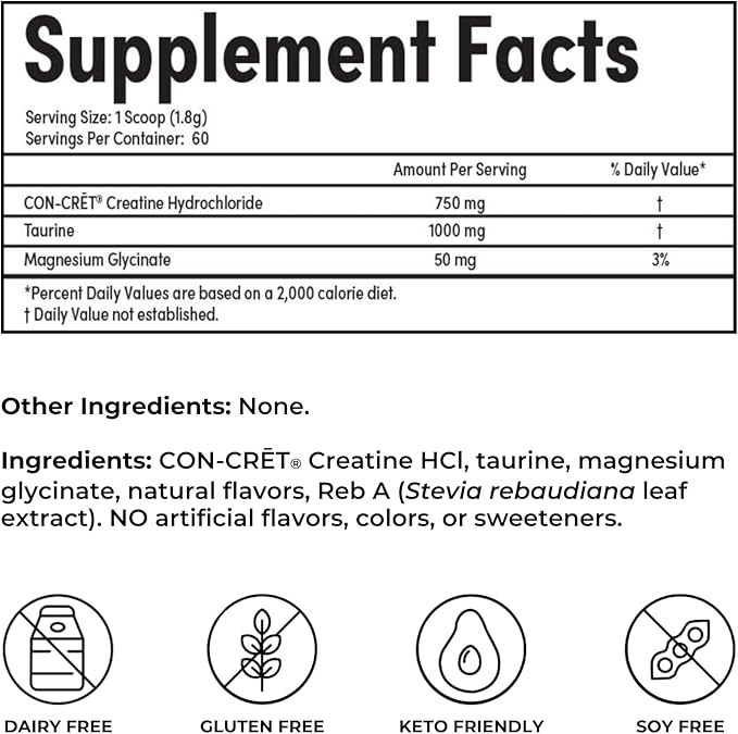 Reignite Wellness by JJ Virgin | SHEatine Powder | Creatine Trifecta for Powerful Aging | Creatine HCL Taurine &amp Magnesium Glycinate | Orange Flavor 60 Servings