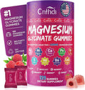 Magnesium Glycinate Gummies 600mg High Absorption Magnesium Supplement with CoQ10 D3 B6 Pure Sugar Free Chewables Gummies for Women &amp Men Support Relax Stress Muscle &amp Bone Raspberry 1