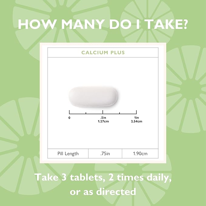 Celebrate Vitamins Calcium Plus – 600mg Calcium Citrate 600 IU Vitamin D3 &amp 50mg Magnesium for Post Bariatric Surgery - Gluten-Free &amp Sugar-Free - 180 Non-Chewable Tablets