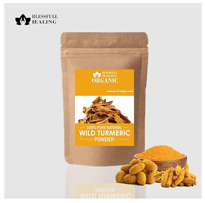 Luxury 100% Pure Natural Wild Turmeric Powder | 100 Gram / 3.52 oz