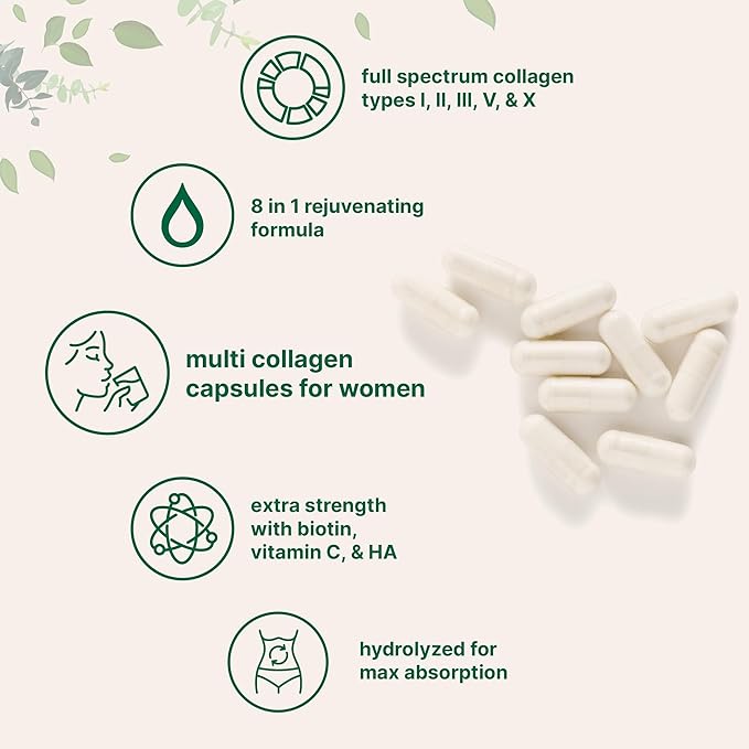 Micro Ingredients Multi Collagen Complex &amp Lions Mane Mushroom Supplement Powder Bundle 2 Pack | Grass-Fed Collagen Peptides | Natural Superfood for Brain Energy &amp Immune Health