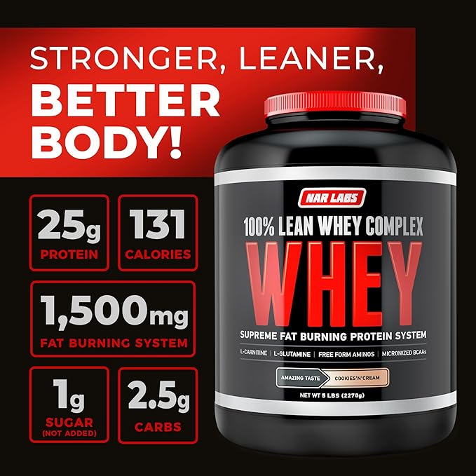 100% Lean Whey Complex 5lbs (Cookies &amp Cream)