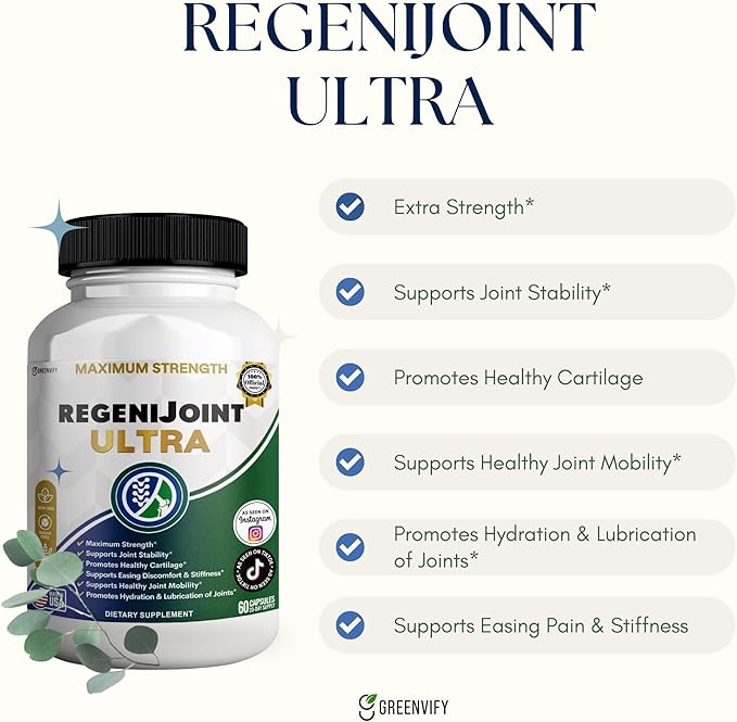 RegeniJoint Ultra Maximum Strength Joint Support Supplement (3)