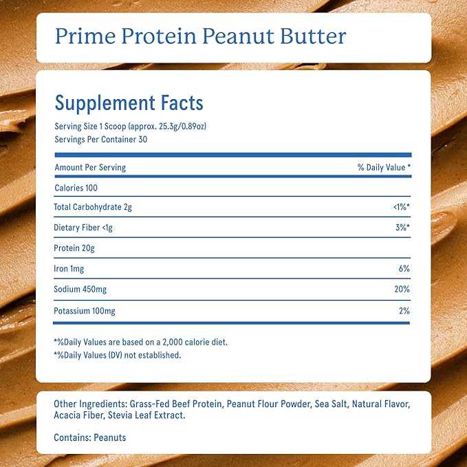Equip Foods Peanut Butter (x2) &amp Chocolate (x2) Prime Protein Powder - Grass-Fed Isolate Beef Protein Powder - Paleo and Gluten Free - Helps Build and Repair Tissue