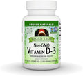 Source Naturals Vegan True Non-GMO Vitamin D-3 Dietary Supplement for Immune and Bone Health* 2000 IU - 90 Capsules