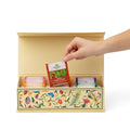 Organic India Tea Sampler Box Variety Pack - Tulsi Herbal Tea Gift Set Hot Tea Assortment Holy Basil Ashwagandha Turmeric Ginger Sweet Rose Original Sleep Masala Chai - 60 Tea Bags