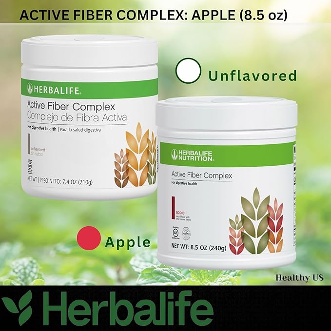 Herbalife Active Fiber Complex Apple Flavor (7.4 OZ 210g)