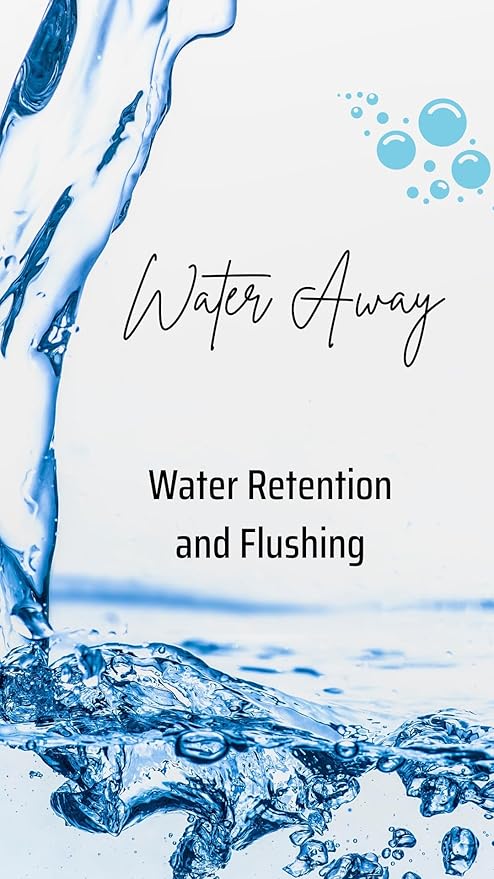 Water Away Complex - Fast Acting Bloating Relief Natural Water Away Pills Water Pills Water Retention Water Out Pills Milk Thistle Cranberry - 1 Bottle