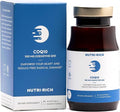 Nutri-Rich CoQ10 Softgels Coenzyme Q10 Ubiquinone for Heart &amp Energy Statin Usage &amp Cellular Health Third Party Tested GMP Quality No Artificial Additives No Soy Gluten Free 90 Count