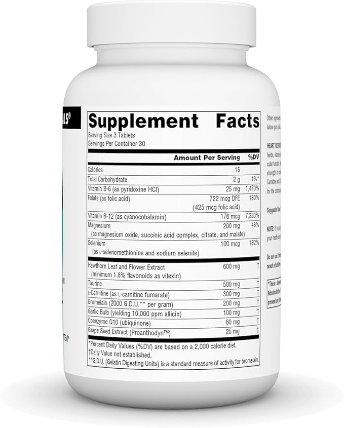 Source Naturals Heart Response Supports The Cardiovascular System - 90 Tablets