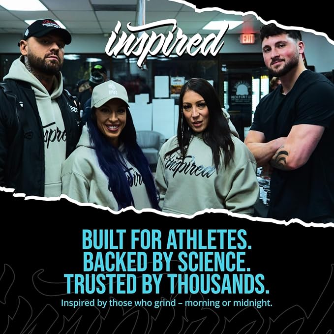 Inspired Nutraceuticals CR3 Creatine Capsules - Advanced Creatine Pills with Nitrates for Zero Bloat Muscle Volume &amp Recovery Support - 30 Servings (120 caps)