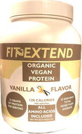 Vegan Protein Powder 30 Servings 120 Calories 22 G Plant Protein Per Serving Organic Vanilla Flavor High Protein Low Carb 0 Sugar