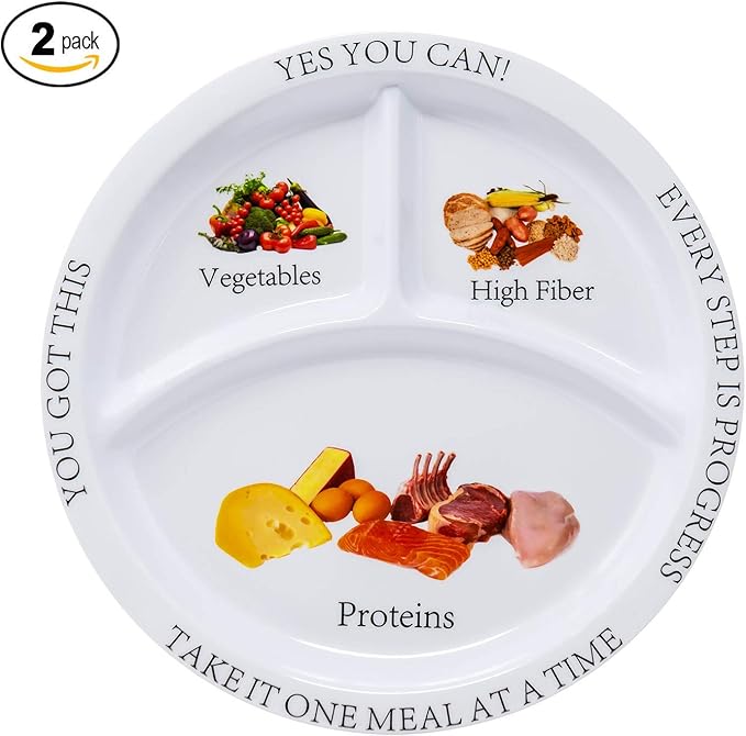 Universal Body Labs Bariatric Multivitamin and Portion Control Plate
