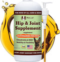 Natural Dog Company Liquid Glucosamine for Dogs Hip &amp Joint Oil Extra Strength Cartilage Joint Supplement for Dogs Helps Mobility Eases Occasional Stiffness Glucosamine Chondroitin 32 oz.