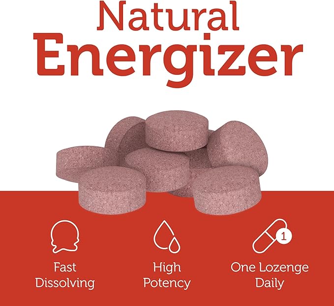Zahler Energizer+ Vitamin B12-5000 mcg Vitamin B12 - Natural Cherry Flavor Dissolvable Lozenges - Kosher Gluten Free Non-GMO B12 Vitamins 5000 mcg Energy Boost Made in USA (120 Count)