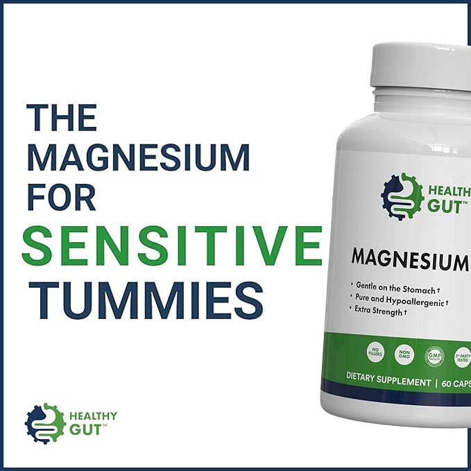 Healthy Gut Tributyrin-X Biome Builder 90 Softgels and Magnesium-HP 60 Capsules